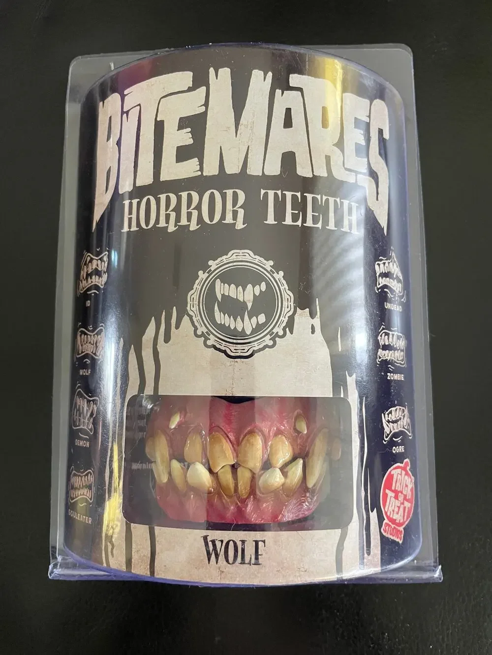 TRICK OR TREAT BITEMARES WOLF MONSTER HORROR TEETH COSTUME ACCESSORY MACG106